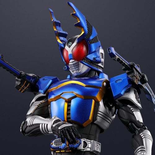 S.H.Figuarts (Real Bone Carving Method) Kamen Rider Gatack Rider Form Real Bone Carving Method 10th Anniversary Ver. Approximately 145mm PVC & ABS Pai
