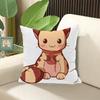 Kawaii Cat Decorative Pillows Anime Pillow Cover Sofa Cushions Cushion Covers Pillowcase x Body Fall Decor Bed Throw