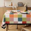 Geometric Light Luxury Dining Tablecloth Waterproof And Oil Proof Tablecloth Rectangular Dining Table And Coffee Table Dustproof