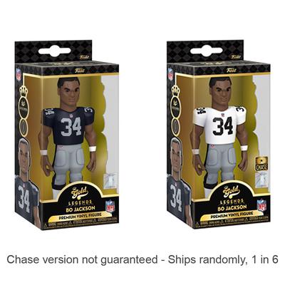 NFL Raiders Bo Jackson 5" Vinile Oro Chase Spedizioni 1 su 6