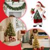 Santa Ornaments Soft Santa Claus Ornaments For Holiday Trees Home Decor Christmas Decorations For Indoor Outdoor Garden Bedroom