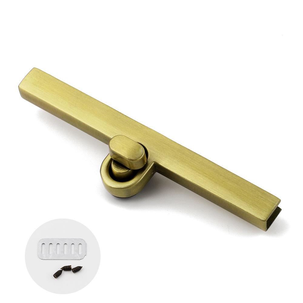 Zinc Alloy Twist Lock Clasp for Women's Handbags