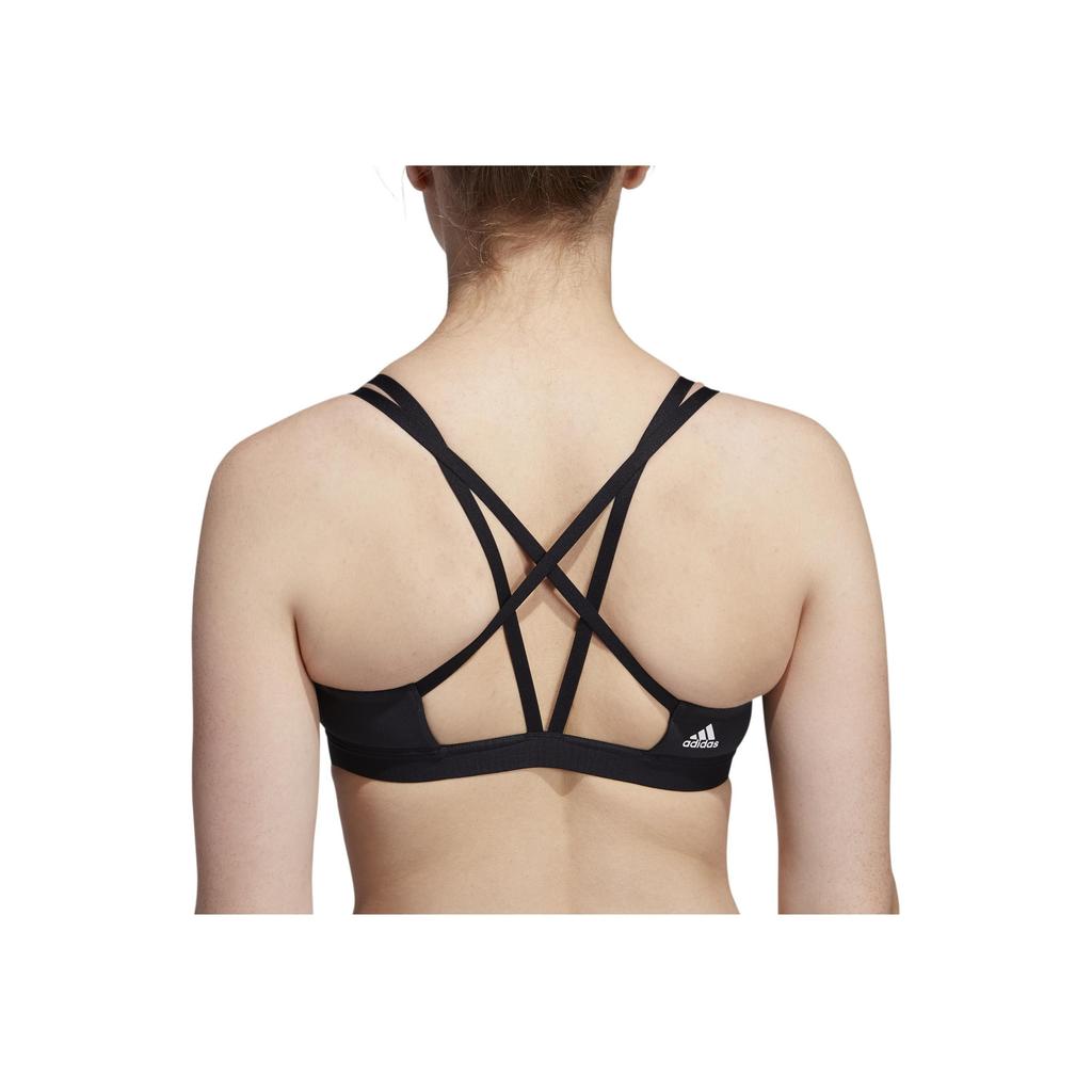Adidas Am Strappy Bra Low Intensity Sports Top Women Tops Black FL2332