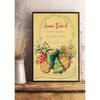Vintage Christmas Metal Wall Decoration, Holiday Sticker Sign