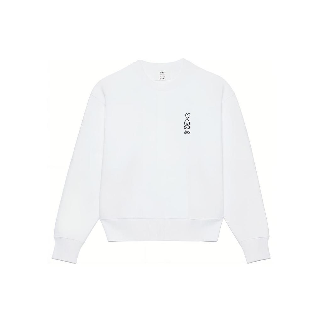 AMIPARIS Sweatshirt Unisex White SPEH21J905-747100