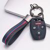 Key Fob Cover for Honda Accord Civic CR V CR Z with Keychain Anti-Scratch Surface Shockproof Structure Soft Grip Texture Easy Install