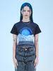 DILETTANTISME Moon Graphic Crop T-Shirt Ver.2