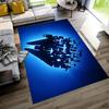 Star Wars Area Rug Design for Foyer Game Room Outdoor Entryway Antislip Carpet Anime Office Decor Perfect Birthday Christmas Gift Idea