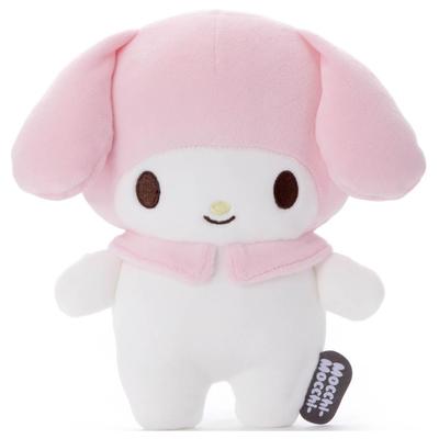 Takara Tomy Arts Sanrio Characters Mocchi-Mocchi- Plush Toy S, My Melody, Approximately 20cm Tall