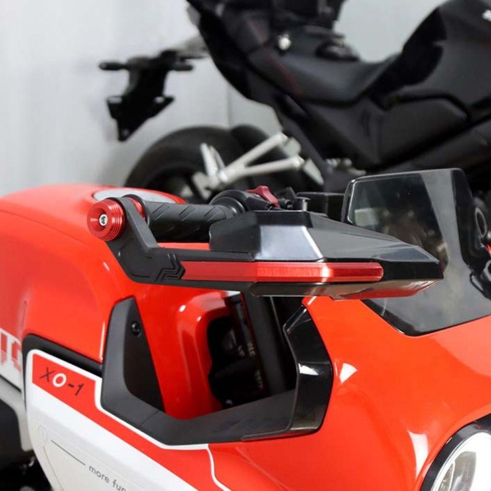 CNC Aluminum Zinc Zinc Alloy Motorbike Hand Guard Windproof Motorcycle Handlebar Guards  Brake Lever