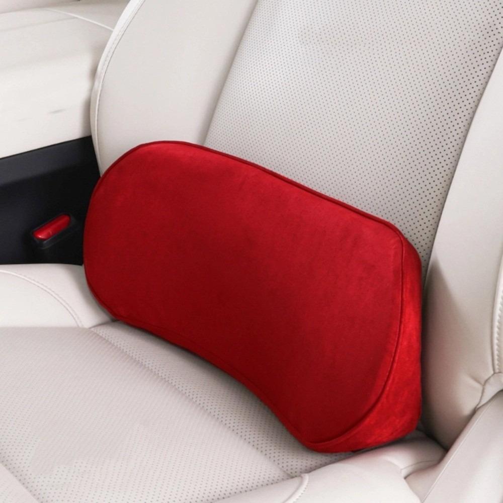 Memory Foam LOwer Back Pillow Solid Color Driving Seat Waist Pad New Back Cushion  Car