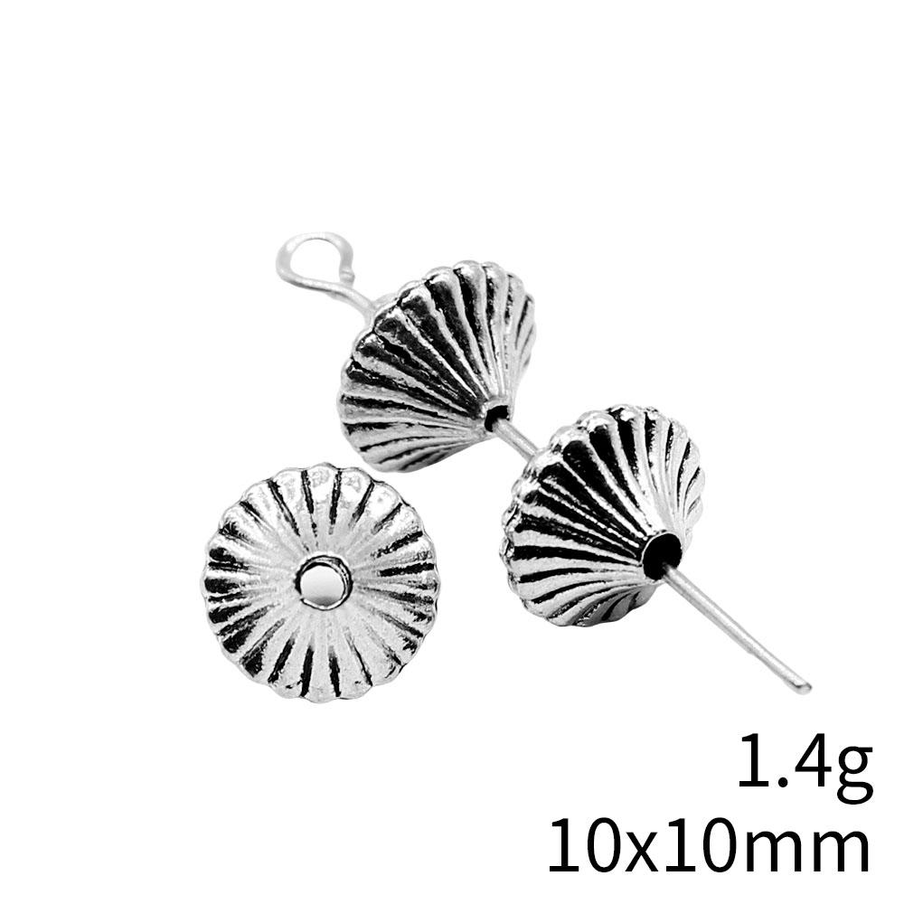 Small Hole Alloy Spacer Beads Multi Pattern Antique Metal Loose Beads For DIY Jewelry Bracelet Making For