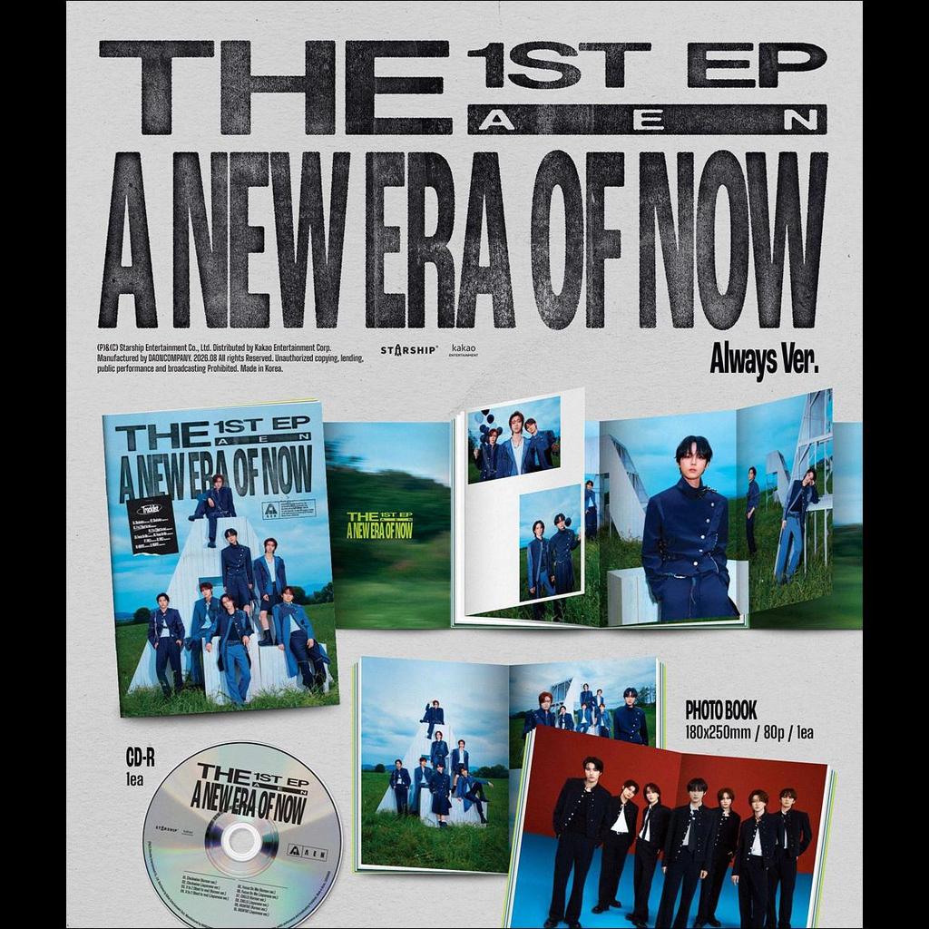 AEN THE 1ST EP [A NEW ERA OF NOW] (Always Ver.) + Free Gift