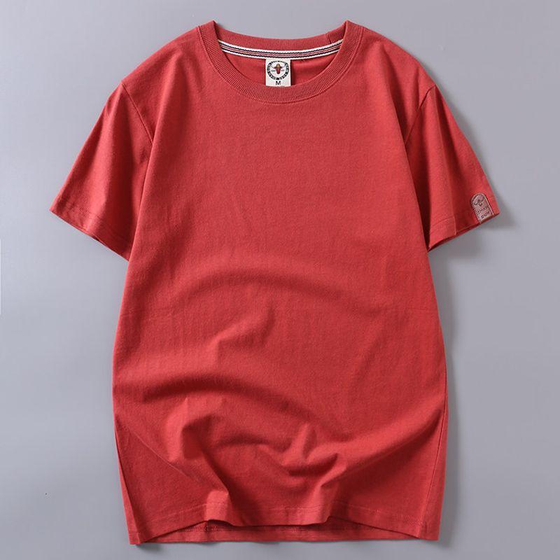 Export to Japan Foreign Trade Leftover Stock Clearance Short-Sleeved T-shirt
