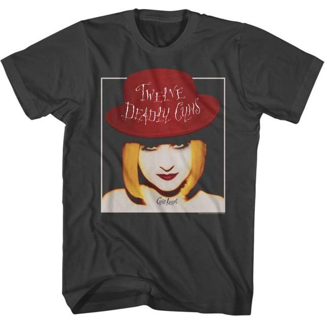 Cyndi Lauper Twelve Deadly Cyns...and Then Some Album Cover Men s Unisex T-Shirt XXXXL