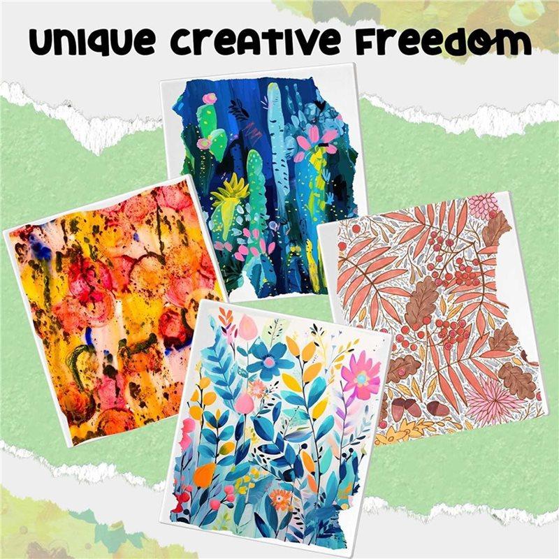 Fresh 1 Packs Gel Printing Plates,12X14inch Reusable Gel Printing Plate, Printmaking Supplies For Art For Card Making Crafts