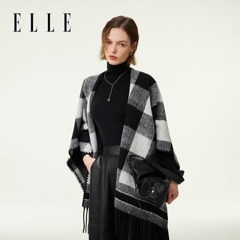 ELLE Women's All-Season Warm Shawl