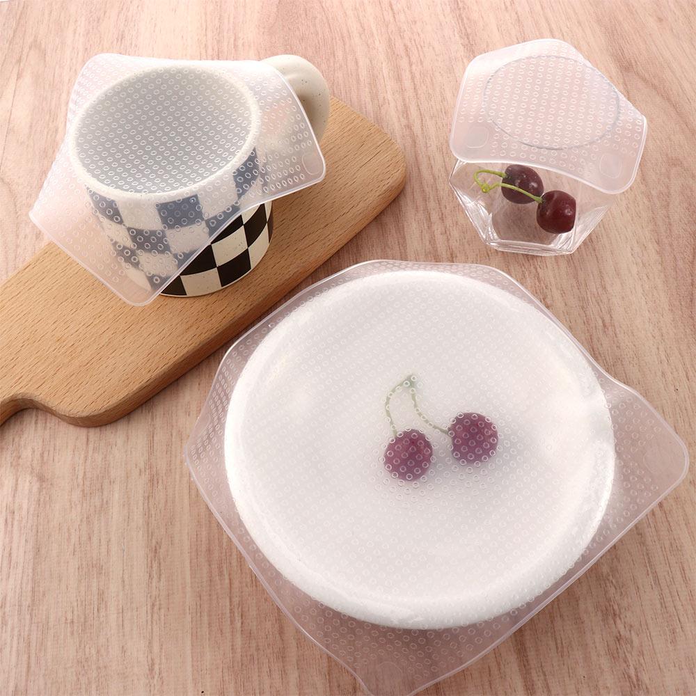 Cap Cookware Vacuum Wrap Seal Food Cover Fresh Keeping Lids Food Storage Container Cover Bowl Cover