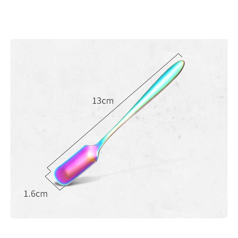 Cream High Quality Kitchen Tool Sugar Dessert Cake Stirring Spoon Coffee Spoon Teaspoon Coffeeware