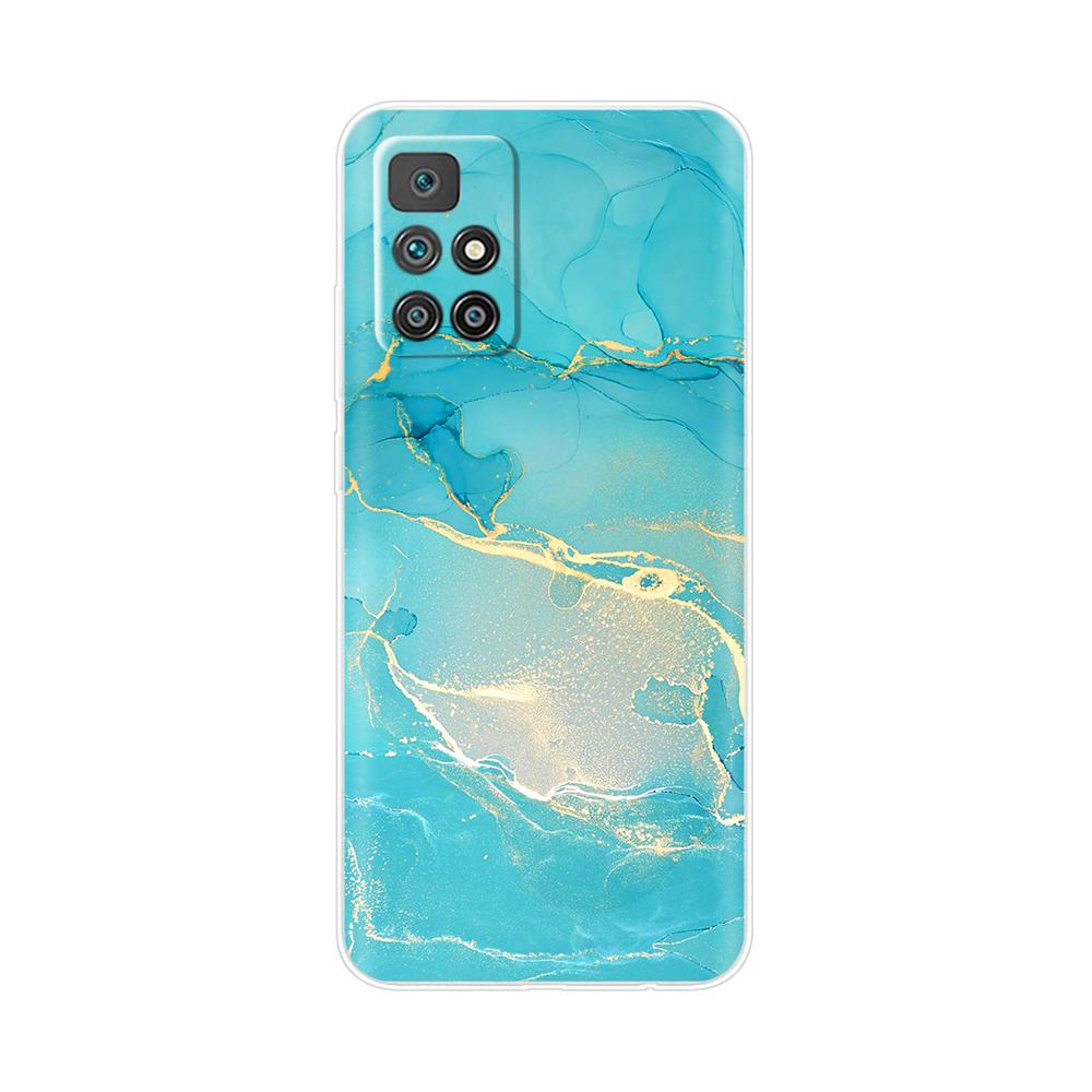Cover For Xiaomi Redmi 10 Case For Redmi 10 2022 Coque Phone Case Silicone Bumper Shockproof Back Cover For Redmi 10 Fundas 6.5"