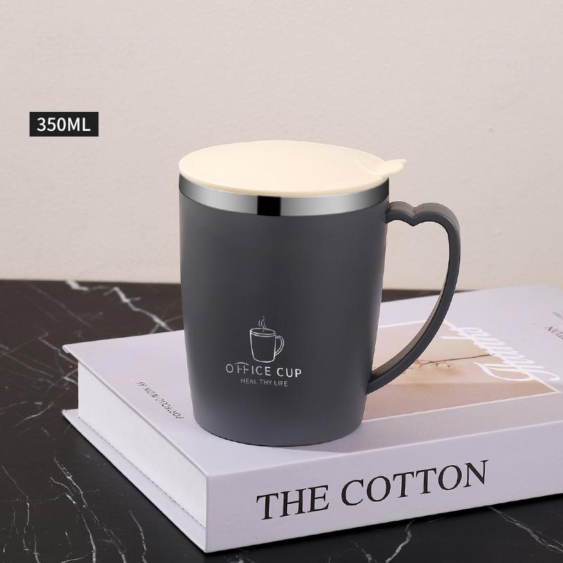 

350Ml Thermos Mug 304 Stainless Steel Coffee Cup With Handle Leak-Proof Vacuum Flask Insulated Cup Portable Thermal Water Bottle