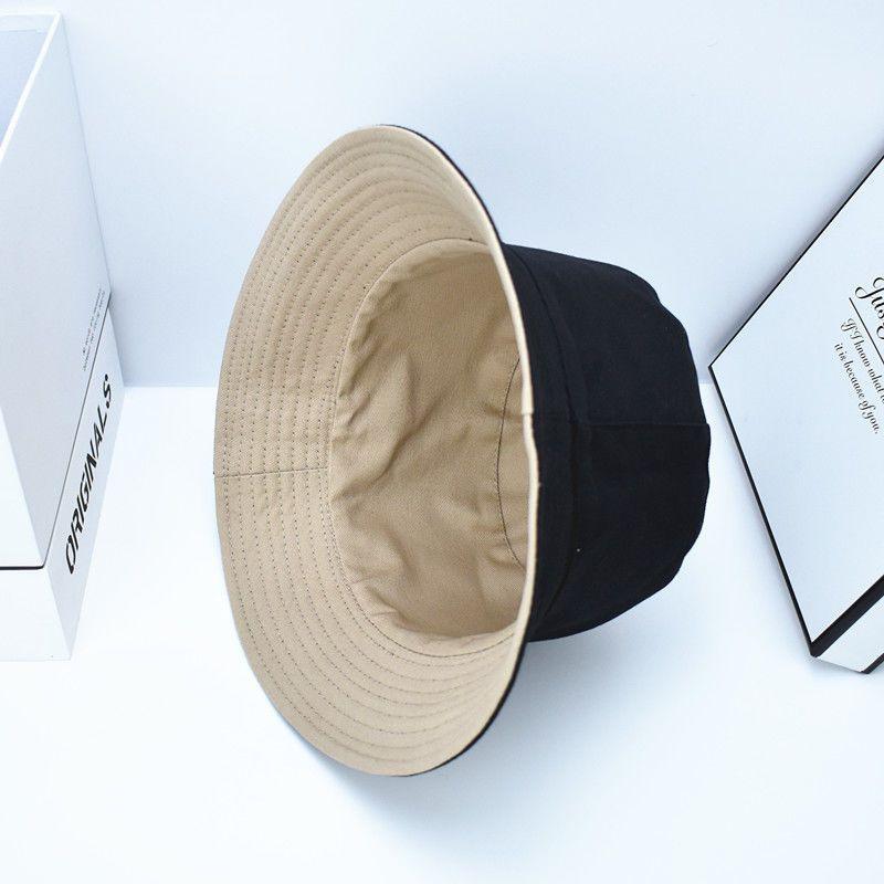 Reversible Fisherman Bucket Hat Lightweight Summer Outdoor Cap for Men Women Minimalist Sun Protection Travel Hat