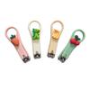 DM Mall Mini Portable Character Nail Clipper 4-Piece Set: Banana + Dinosaur + Cherry + Carrot
