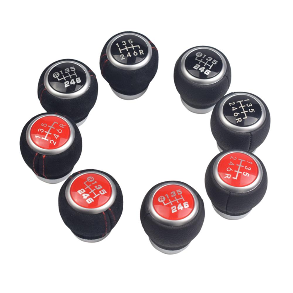 Auto 6-Gang Für Subaru Impreza WRX STI 2009 2010 2011 2012 2013 2014 2015 2016 2017 2018 Manuell Leder Schaltknauf