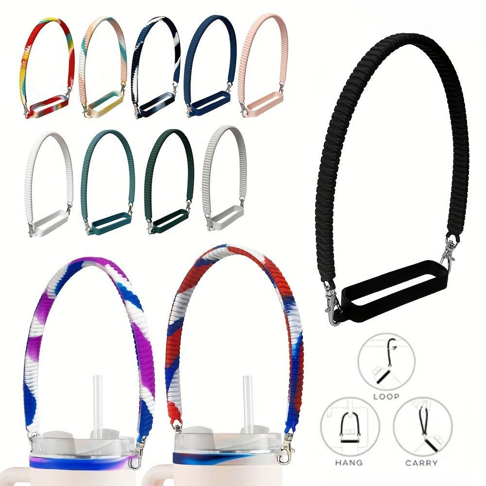 2pcs Silicone Water Bottle Sling Carrier No Dropping Water Bottle Handle  Student