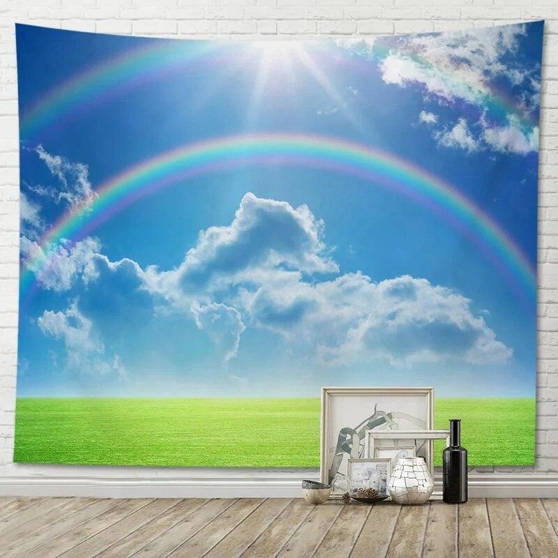 Гобелен с пейзажами голубого неба — фото 15