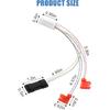 618548 Thermistor for Norcold RV Refrigerator Thermistor Parts Fits for N611, N621, N811, N821, N841 Models Thermostat Sensor Replacement Parts