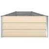 Ivory Planter Box 580 X 100 X 45 Cm Galvanized Steel