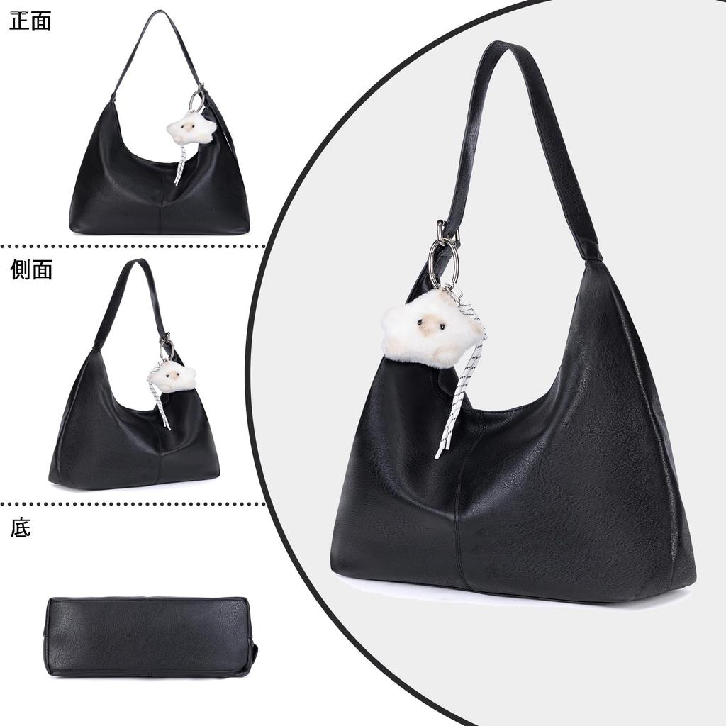 Tote Large A4 Retro Cute Bag Perfect for and Adult Shoulder Bag [boshiho] Women's Bag, Capacity, Size, Leather, Style, 2-Way, Crossbody, Charm,
