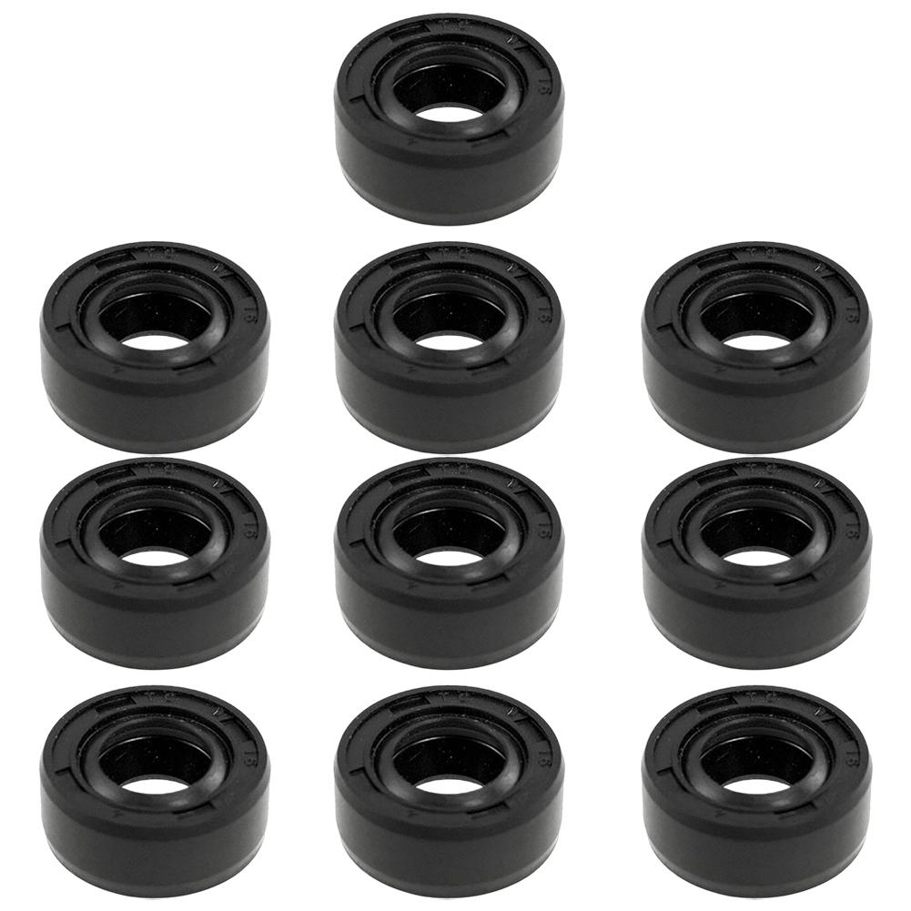 

12x20x7mm Black TC Double Lip Rubber Oil Seal For Motor, Garden And Agricultural Tools For Engines Pumps Mechanical Equipment