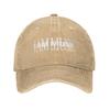 Rapper Playboi Carti Cappellino da Baseball Sole Io Musica Caccia Campeggio Alta Qualità Lavato Cappellino Trucker Unisex Donna Cappellini alla Moda