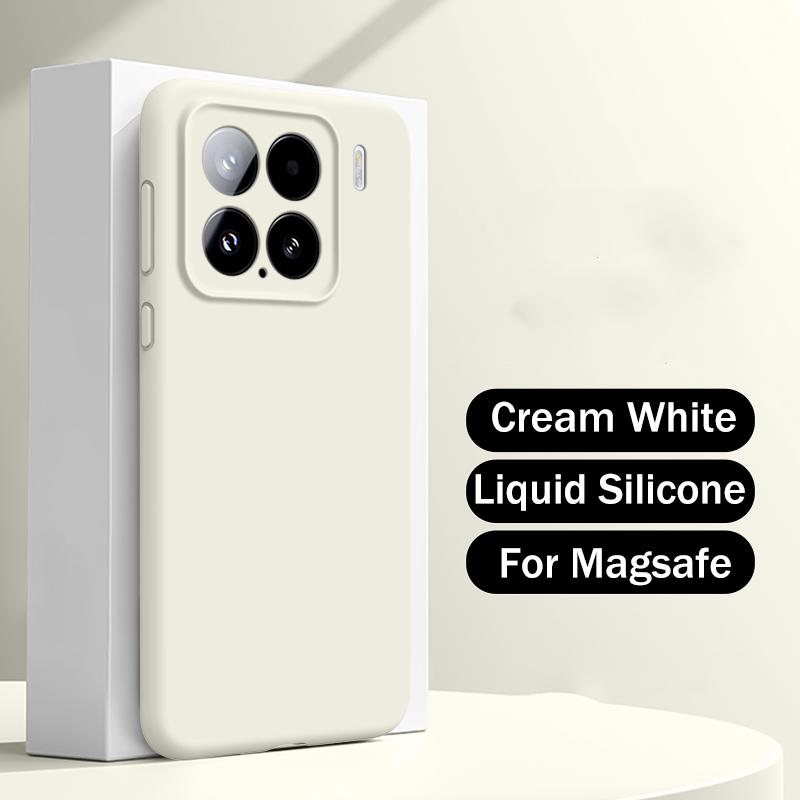 

Liquid Silicone For Magsafe Case for Xiaomi Mi 15 13 14 12 Pro Ultra Redmi K50 K60 K70 K80 Matte Soft Magnetic Skin Cover For Xiaomi 15