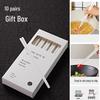 Abay Blue & White Porcelain Chopsticks (10 Pairs)