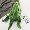 Kids Dinosaur Backpack Cartoon 3D Dinosaur Shape Soft Plush Kids Cute Animal Backpack for Travel School Camping