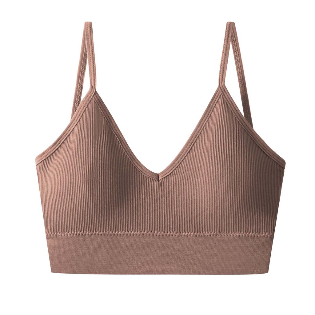 Soutiens-gorge sans fil pour femmes Push Up Bralette Soutien-gorge de Sport Yoga Soutien-gorge à Couvrance Totale Confort Soutien-gorge T-shirt Bretelles Fines Soutiens-gorge de Nuit pour Femmes Soutien Doux