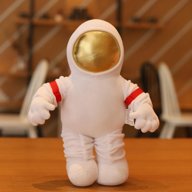 Creative Simulation Space Astronaut Doll Plush Toy Space Rocket Spaceship Pillow Children's Doll Ragdoll