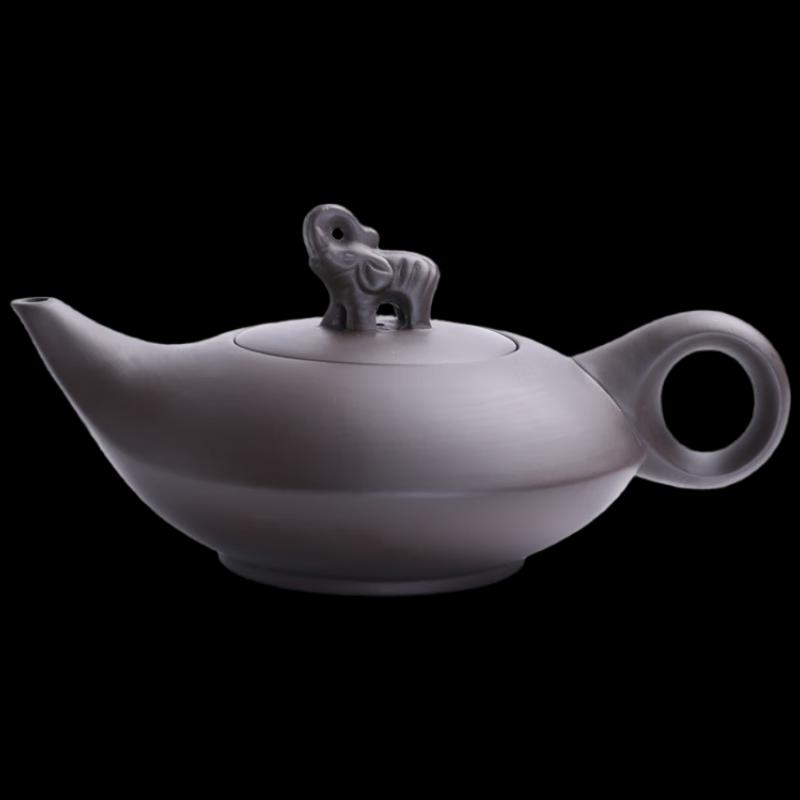 Shangqi Auspicious Elephant Zisha Teapot Gift Set