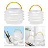 Painting Brush Washing Bucket Mini Foldable Plastic Acrylic Oil Painting Brush Bucket for Art Watercolor Oil Painting