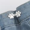 Pants Waist Buttons Alloy Tighten Waist for Skirt Pants Jeans Adjustable Waist Clip Clothing Accessories