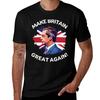 Make Britain Great Again Nigel Farage Support T-Shirt Man Tshirt Funny T Shirts Cotton Mens Graphic T Shirts T-Shirt