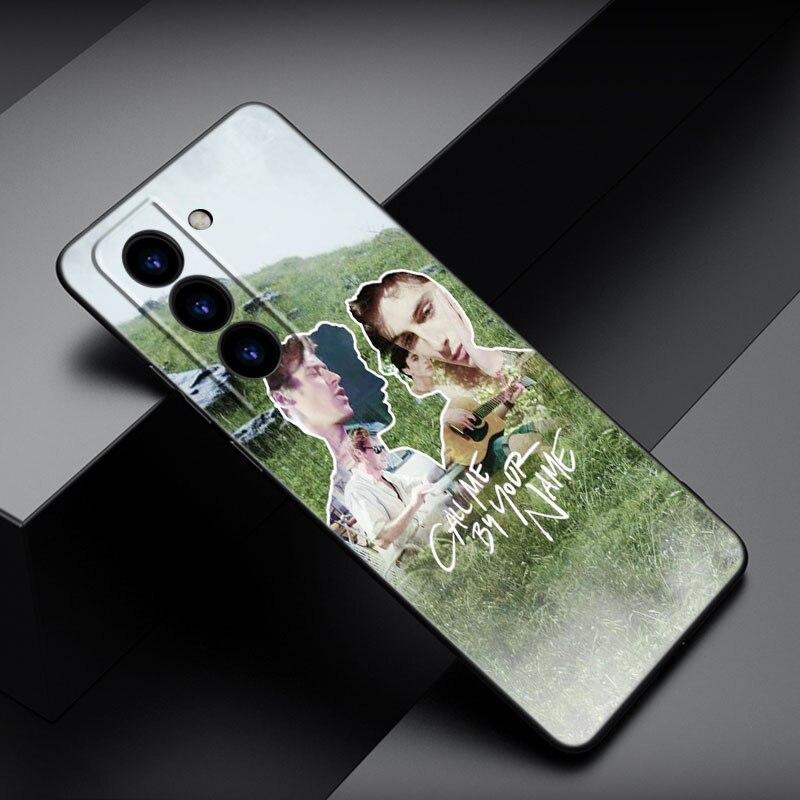 Adınla Çağır Beni Telefon Kılıfı Samsung Galaxy S22 Pro S21 S20 FE Ultra S10 Lite S10 S10E S9 S8 Plus Yumuşak TPU Siyah Kapak