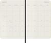 Moleskine 2026 January Monthly Pocket Size X Soft DSB12MN2Y26 Planner, Start, 12-Month Diary, (9cm 14cm), Cover, Black,