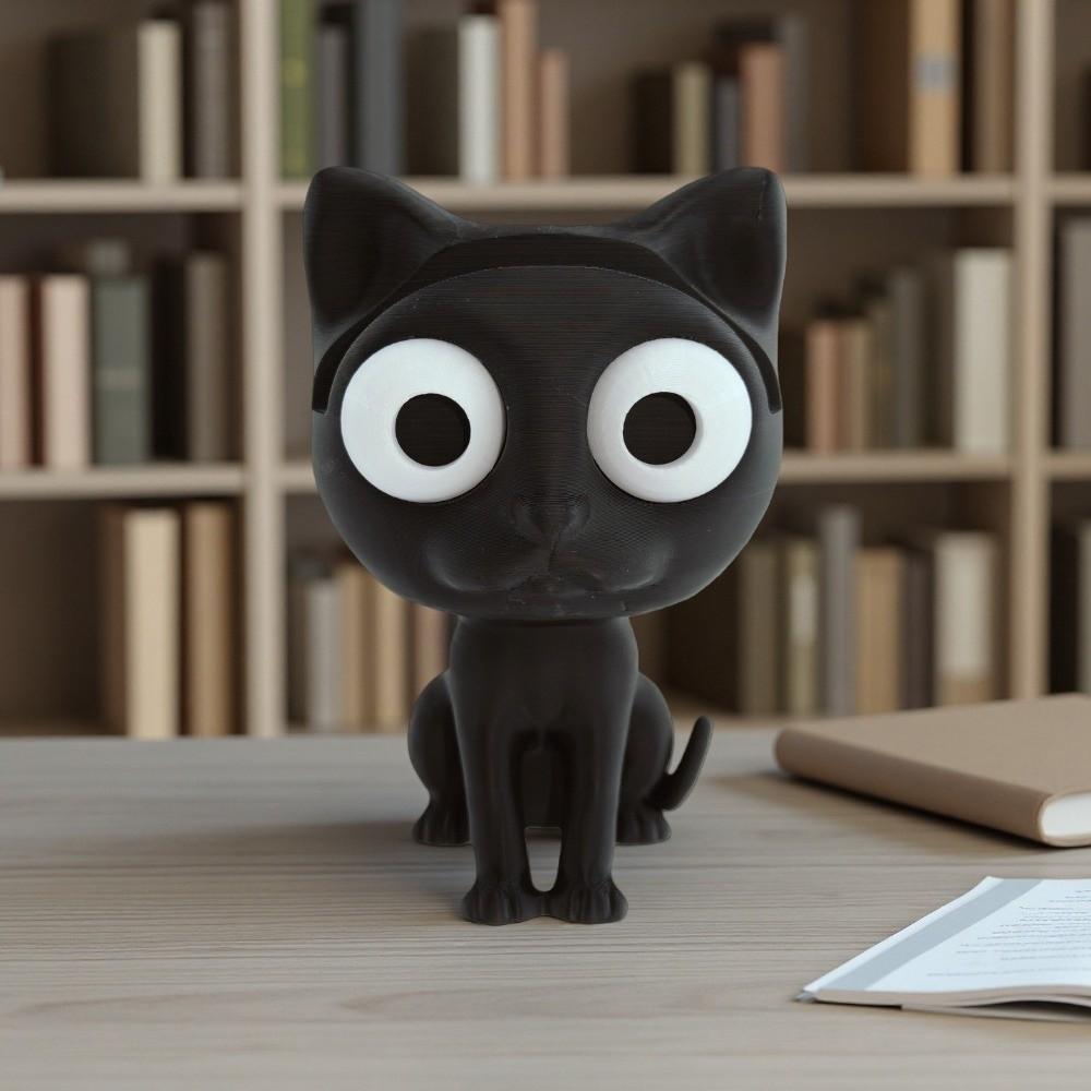 3D Print Eyeglass Show Holder Non-slip Cute Cat Glasses Display Stand Decorations Animal Cat Ornaments Home Decorations