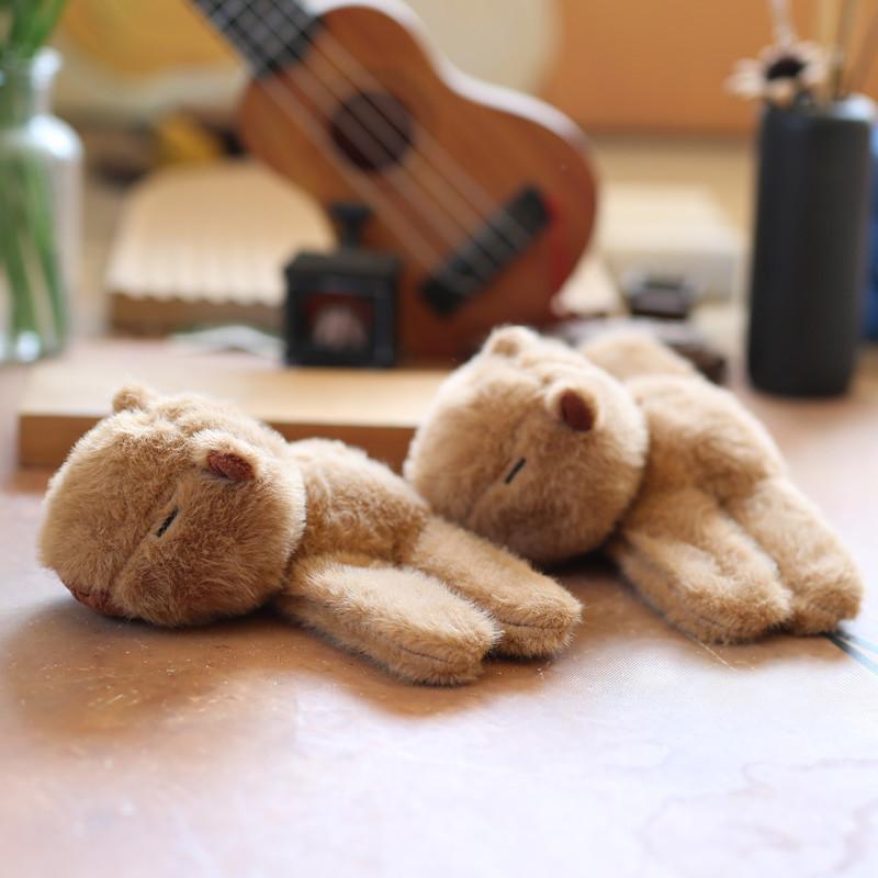 Cute Kawaii Capybara Plush Toy Adorable Soft Stuffed Animal Short Plush Doll