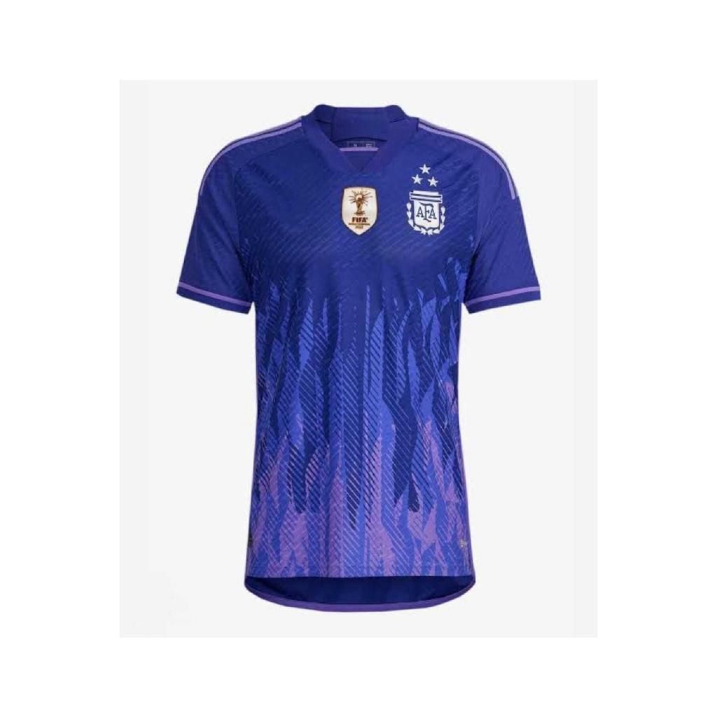 Anonymes Auswärtstrikot für die Weltmeisterschaft 2022 in Argentinien