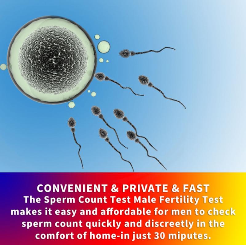 Easy To Use Sperm Count Test Sperm Count Analysis Quick Sperm Count Test 1 Box